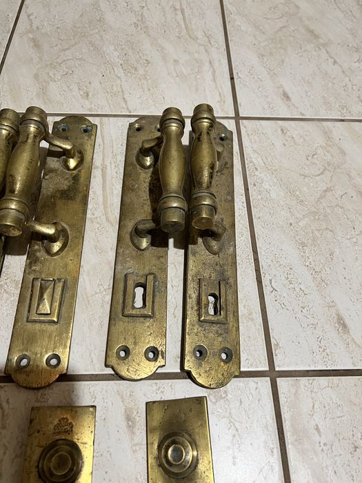 Ручки латунні, антикварні