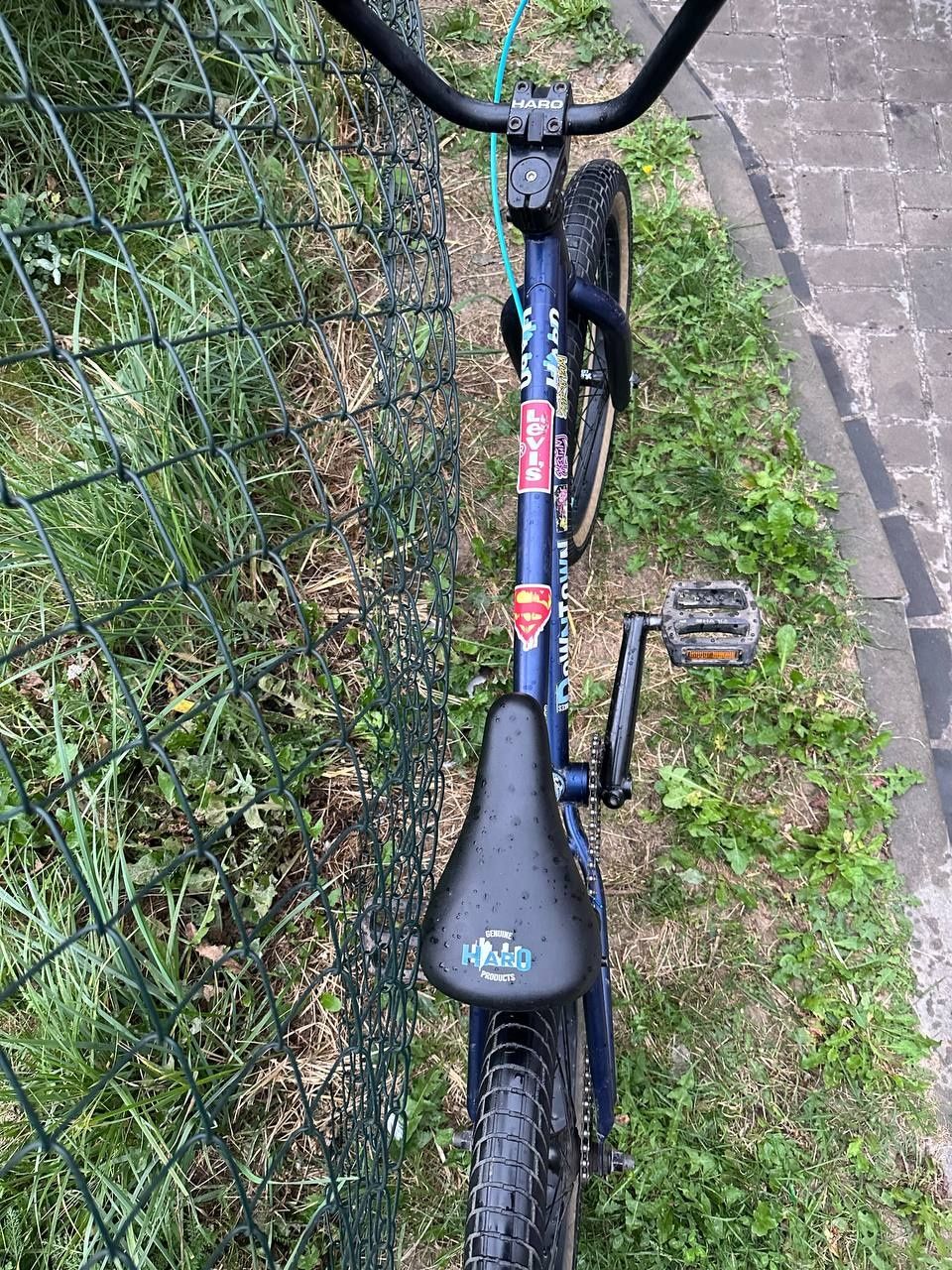 Велосипед BMX 20" Haro Downtown  синій матовий