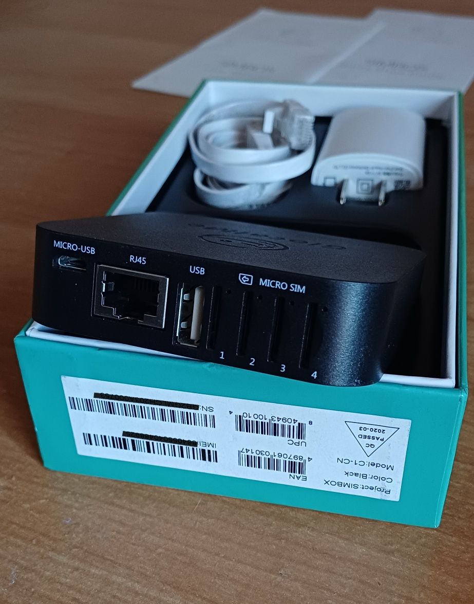 Sim box GlocalMe 4 sim