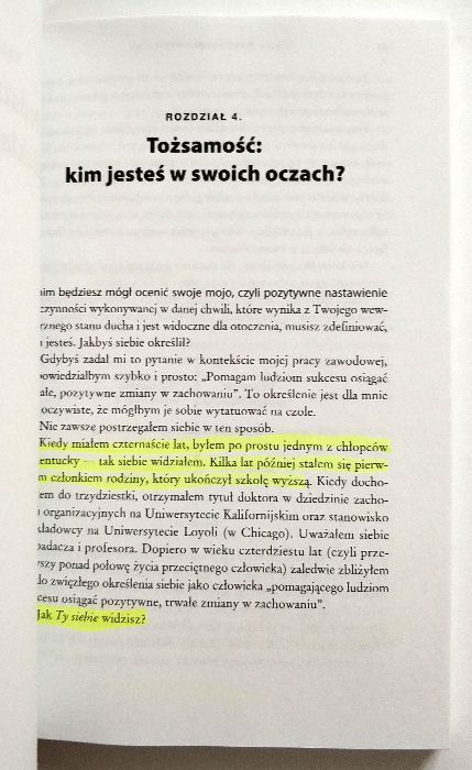 POZYTYWNE nastawienie ,Jak utrzymać swoje MOJO, Goldsmith, UNIKAT, HIT