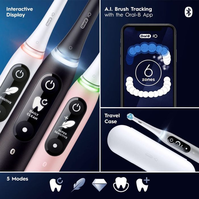 Німецька електрична зубна щітка Oral-B IO 6 модель