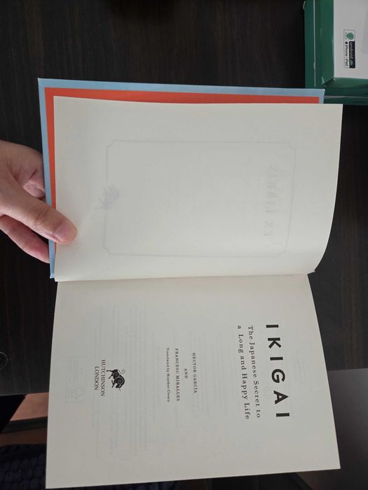 Ikigai - Livro como NOVO em Inglês Capa dura