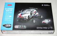 BMW M8 GTE model zdalnie sterowany R/C do składania /licencja BMW 1/18