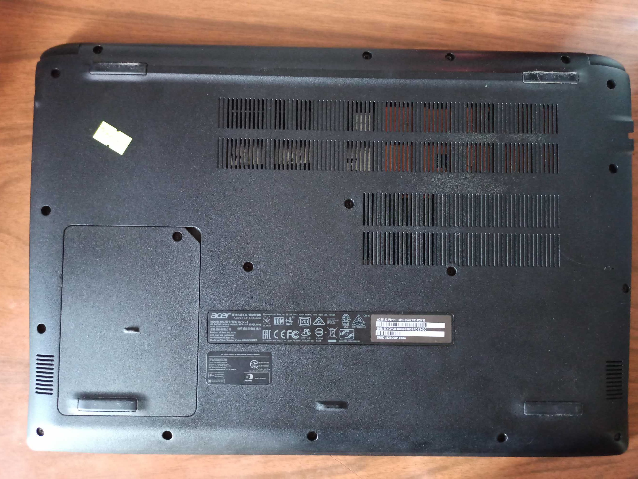 Acer Aspire 3 A315-33