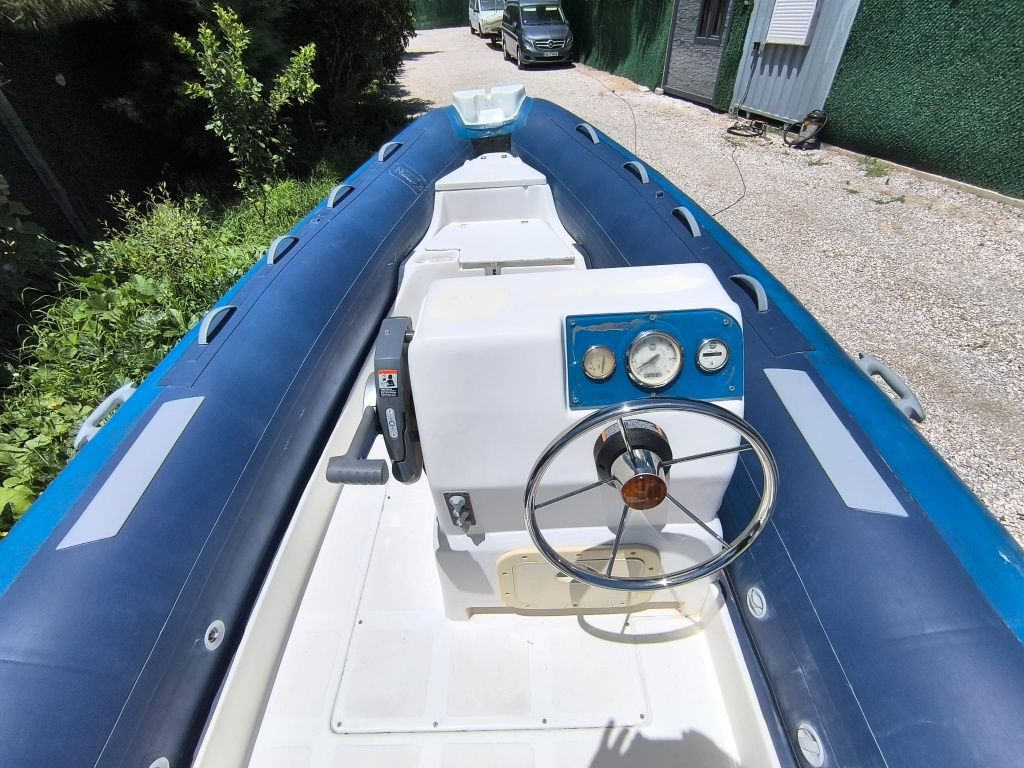 Barco Semi-rigido CARIBE 6 1 0 , 2007 Johnson BJ 90cv hypalon
