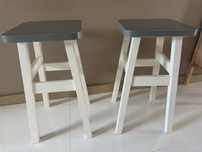 Hokery 70 cm taboret kuchenny drewniany