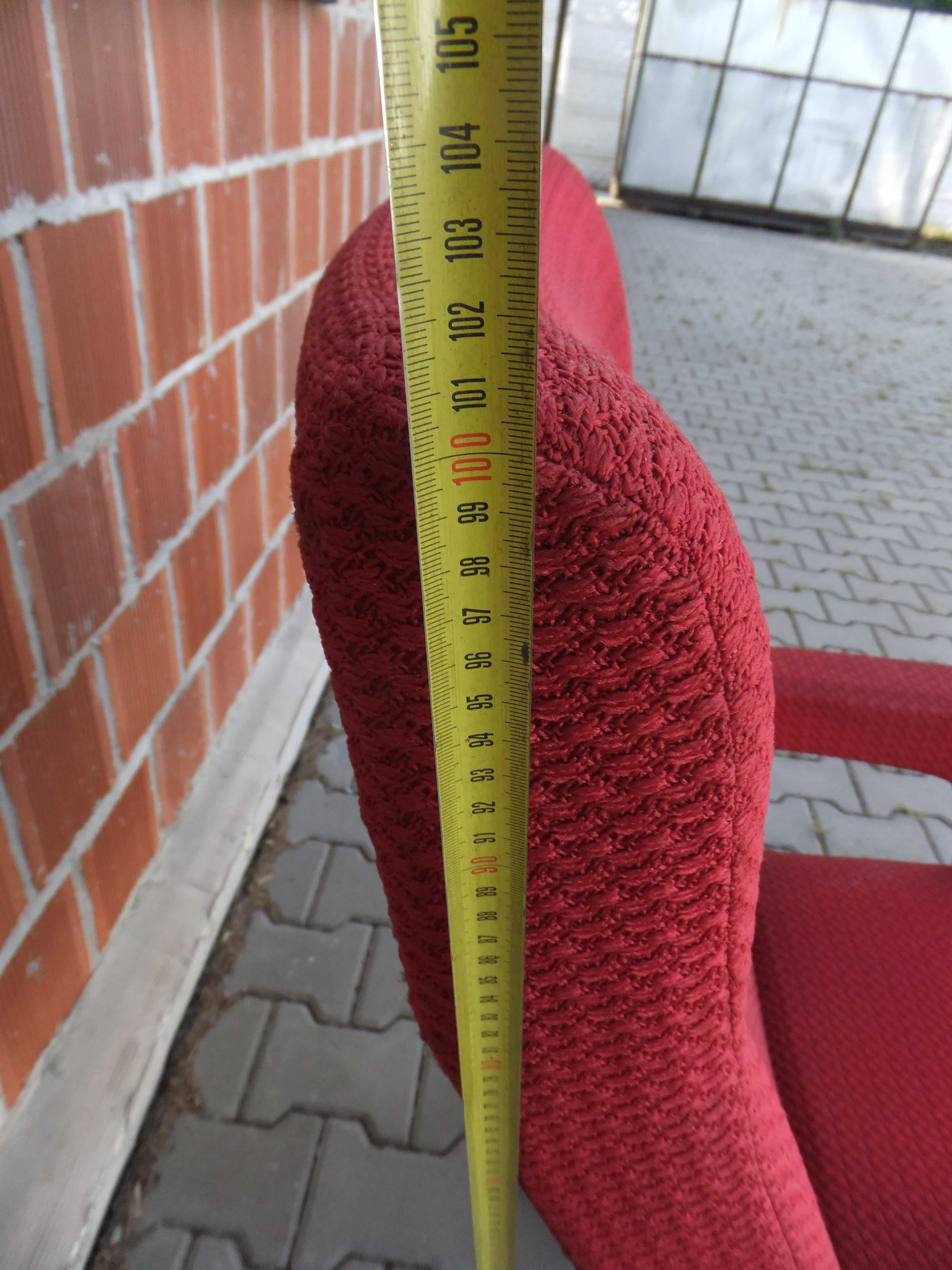 Fotel kręcony obracany PRL lata 80te