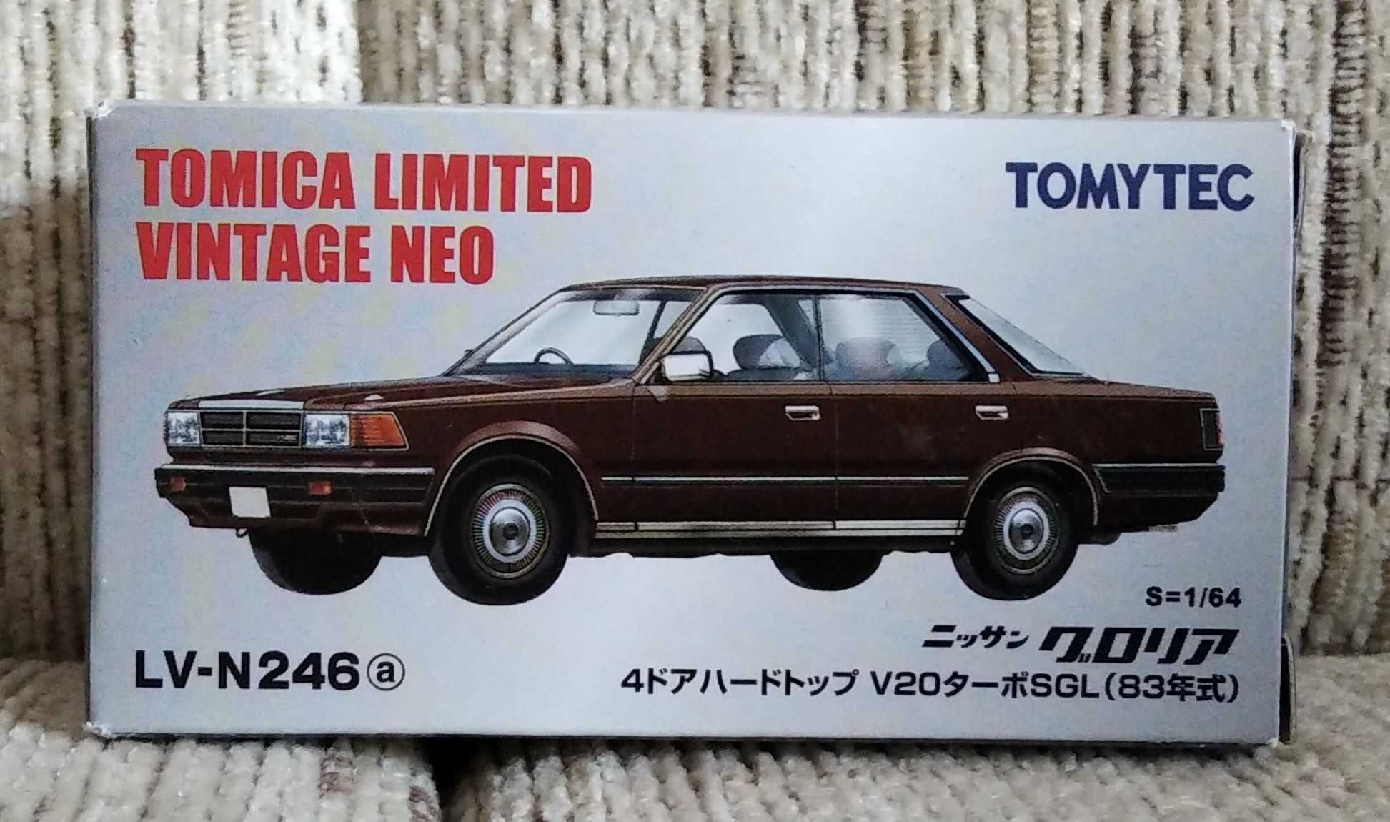 Tomica Limited Vintage Neo LV-N246a Nissan Gloria HT V20 Turbo SGL