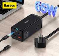 Baseus GaN3 Pro 65w с американськой вилкой