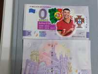 Notas Souvenir 0 Zero euros Portugal