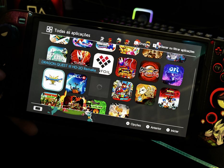 Nintendo Switch Oled Desbloqueada 256GB