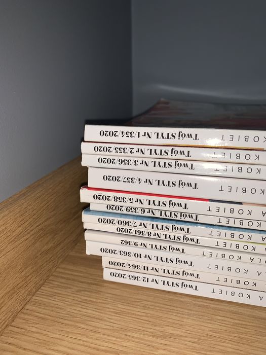 Czasopismo Twój Styl 2020, numery 1-12