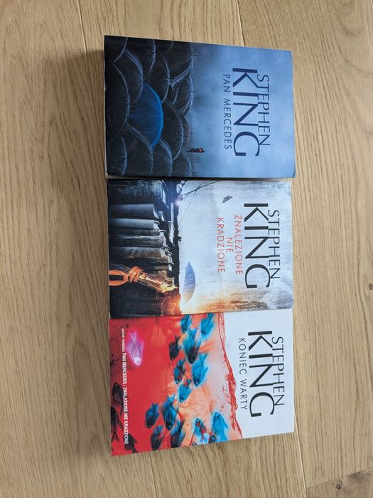Stephen King trylogia Pan Mercedes Koniec Warty Znalezione nie kradzio