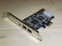 FireWire плата розширення PCI-E 1X, IEEE 1394, чип Texas Instruments