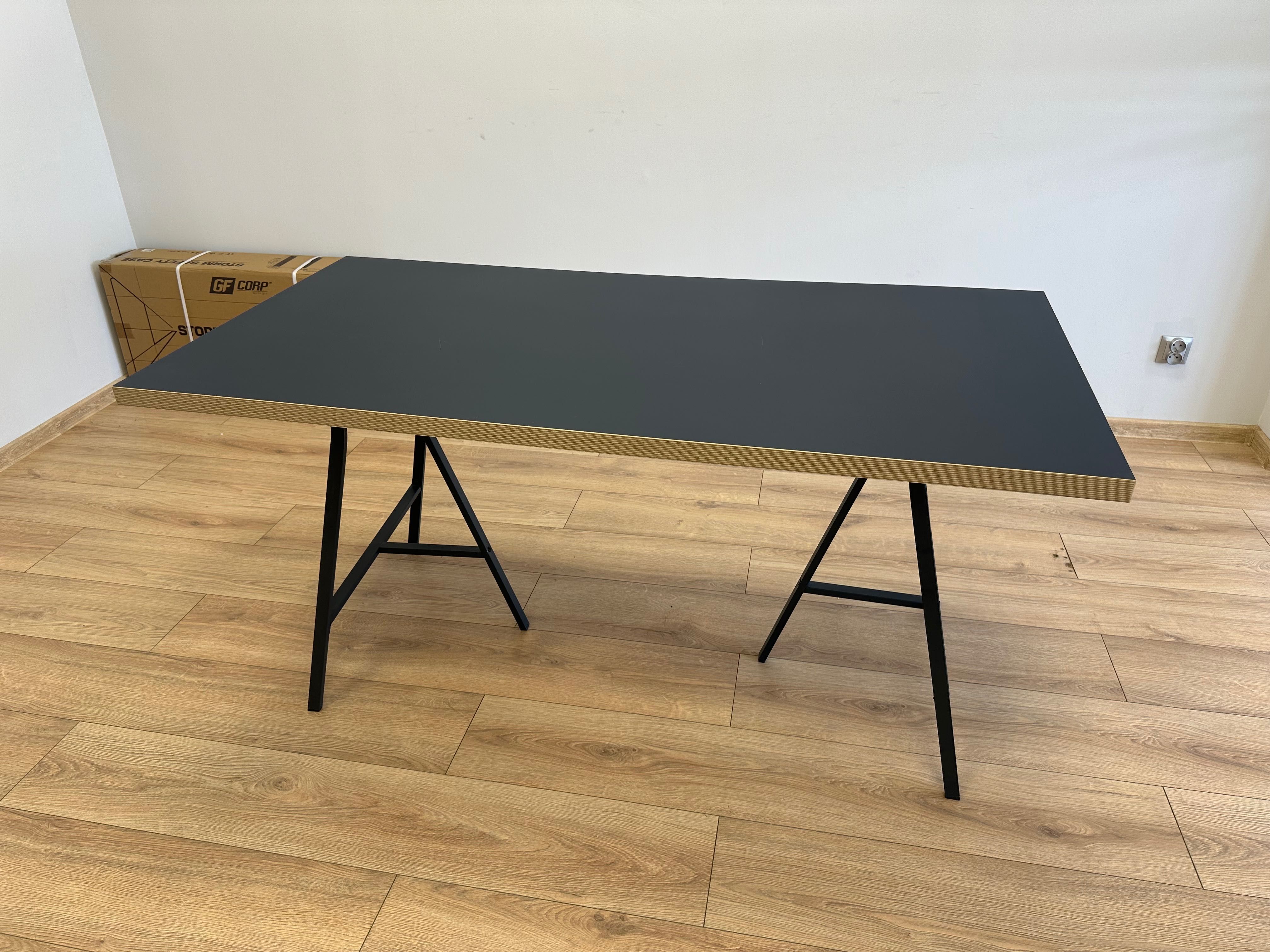 Nowe biurko / stół IKEA LINNMON grafitowe czarne