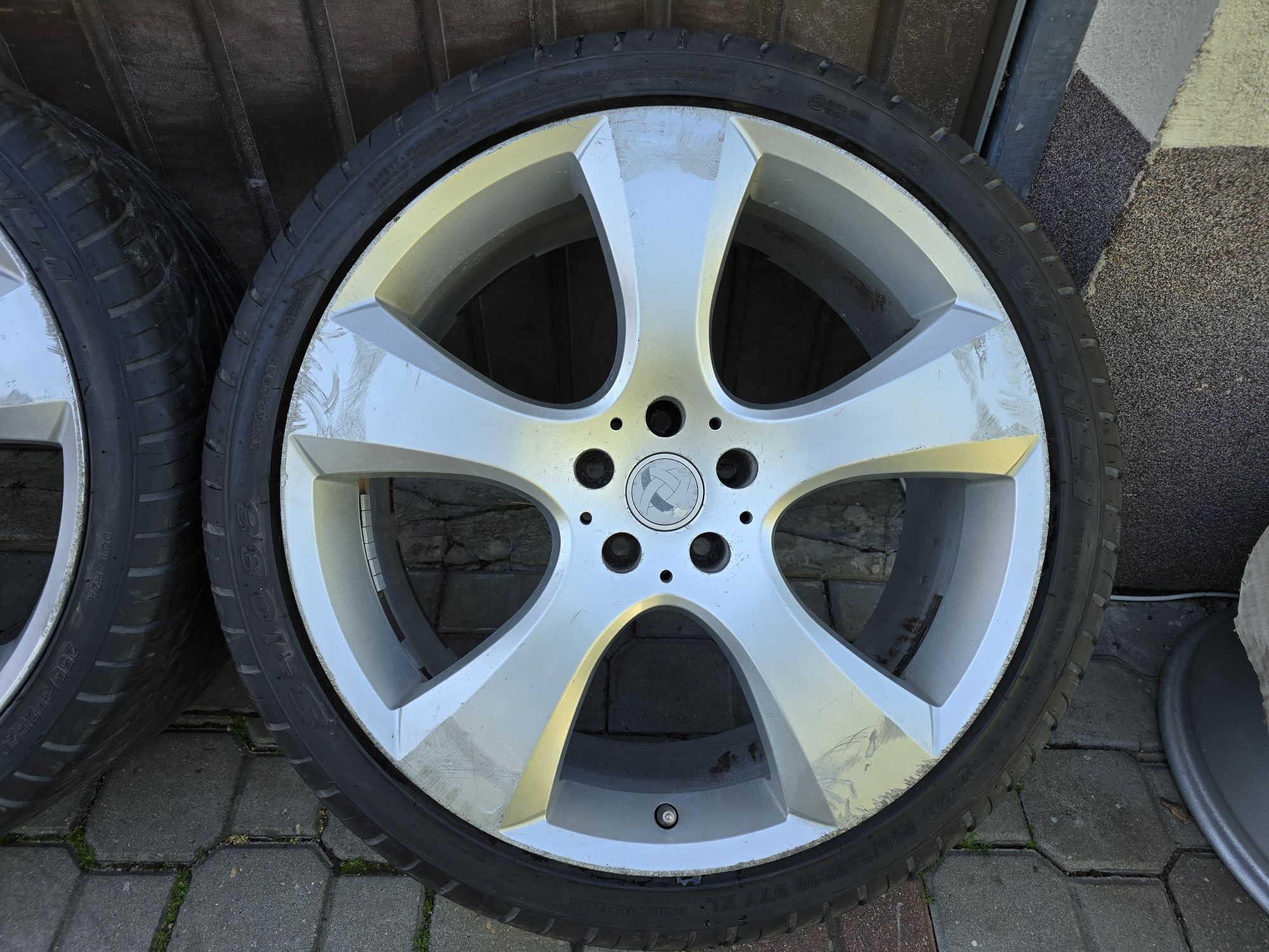 Felgi z oponami 255/35R20 Irmscher 5x112 Mercedes C klasa E CLS SL S