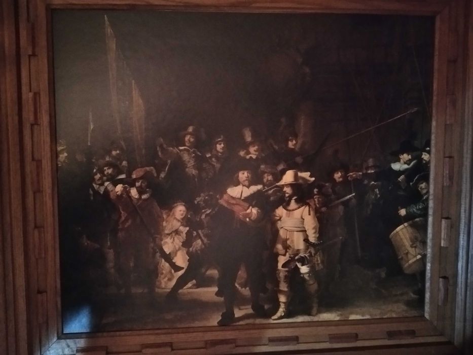 rembrandt straż nocna kopia