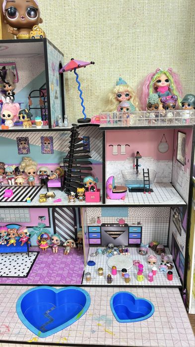 Продам оригінальний будинок L.O.L. з повною комплектацією