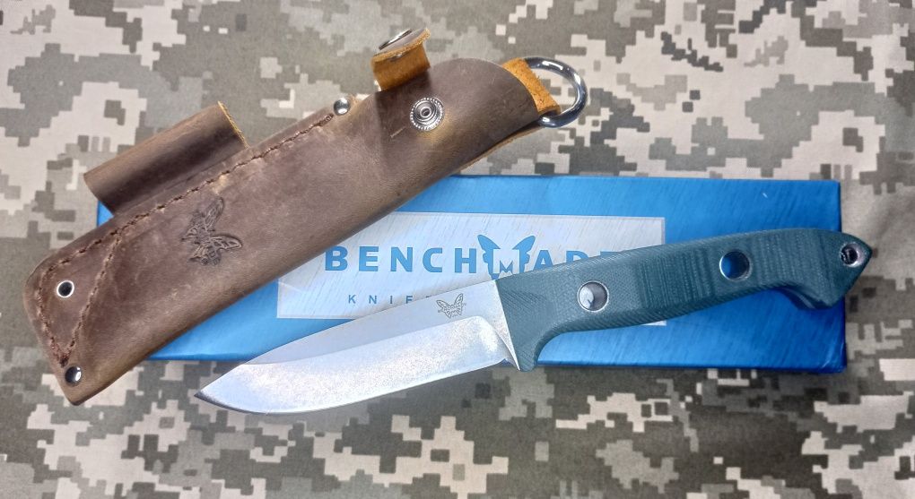 Нож тактический Benchmade Bushcrafter выживание в дикой природе.