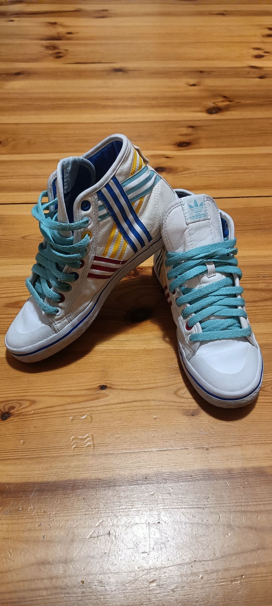 Wysokie trampki tenisówki 38, Adidas, od zaraz, vintage , oldschool