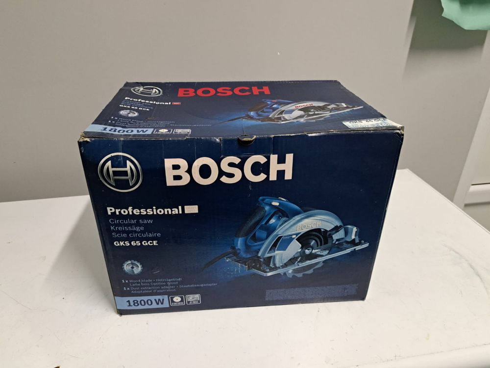 Професійна дискова пила Bosch GKS 65 GCE Professional