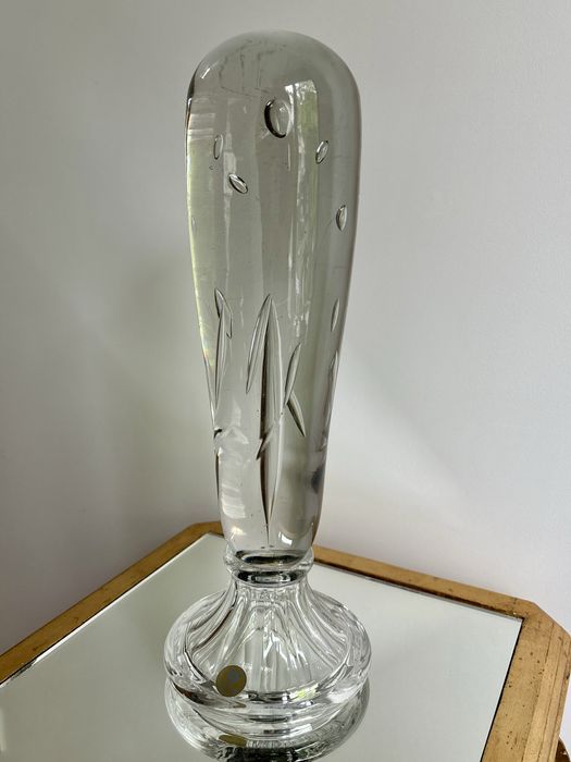 Olbrzymia Kryształowa Szklana Forma Artystyczna Maria Słaboń Zawiercie