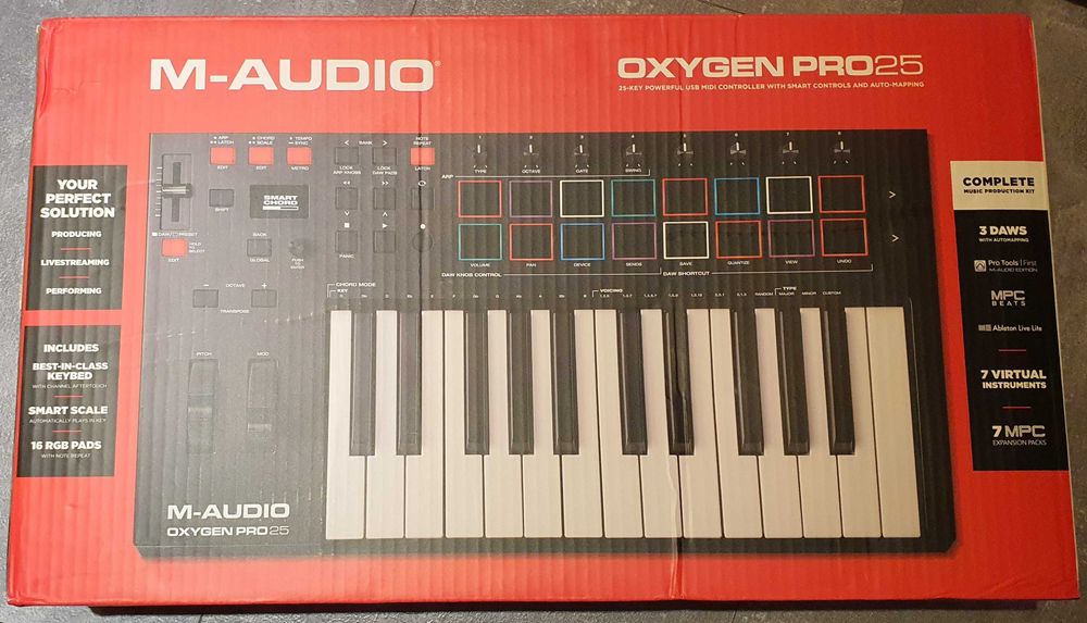 m-audio oxygen pro 25