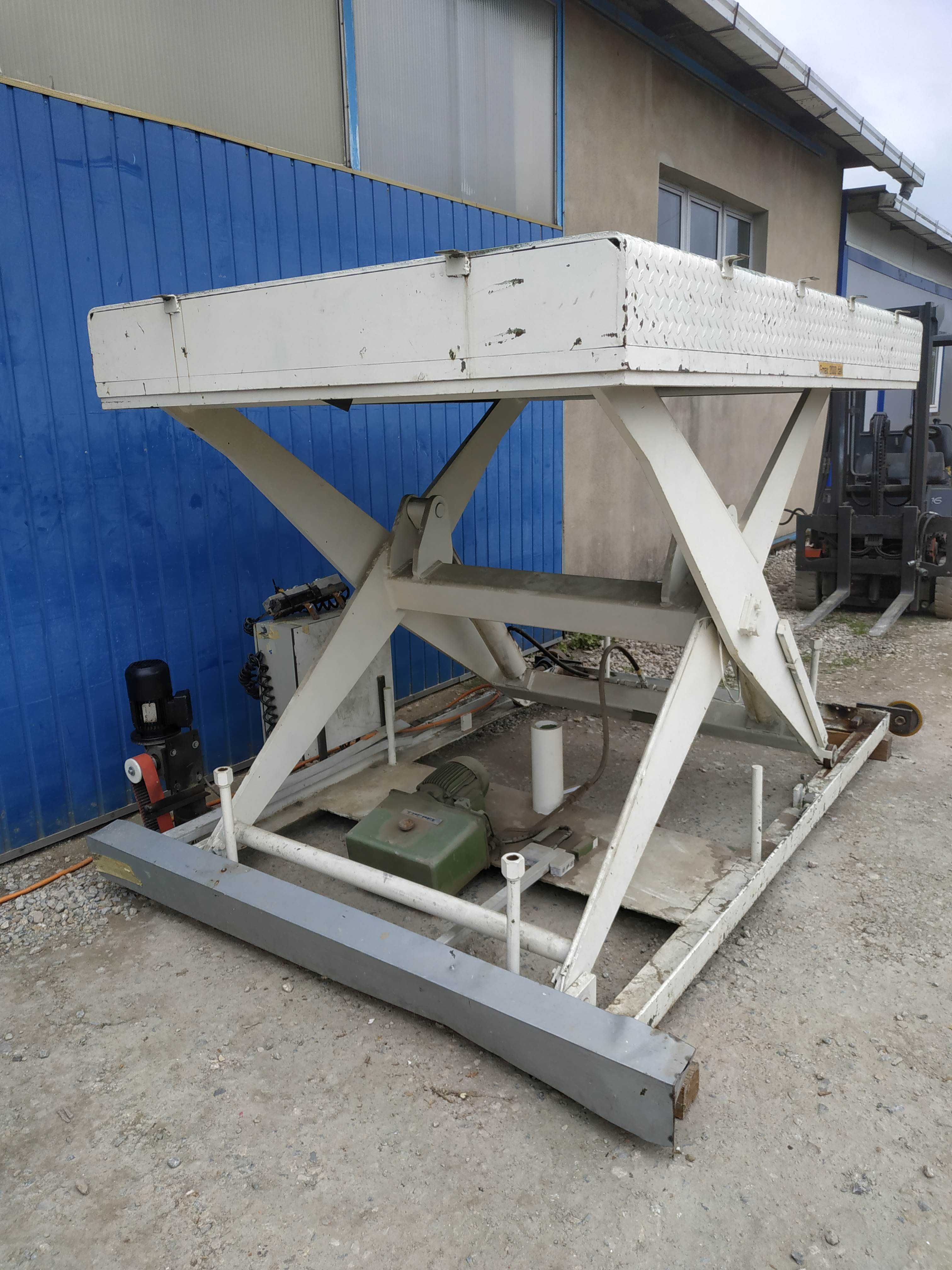 Trepel stół hydrauliczny podnośnikowy traserski nożycowy  2000kg 2t