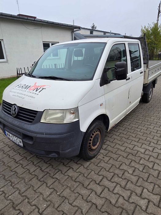 Volkswagen T5 Transporter DOKA  Brygadówka 6 osobowy