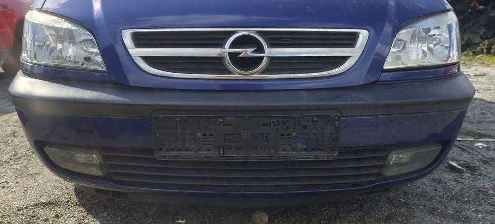 OPEL ZAFIRA A LIFT 03r ZDERZAK PRZÓD PRZEDNI Z21B KOMPLETNY