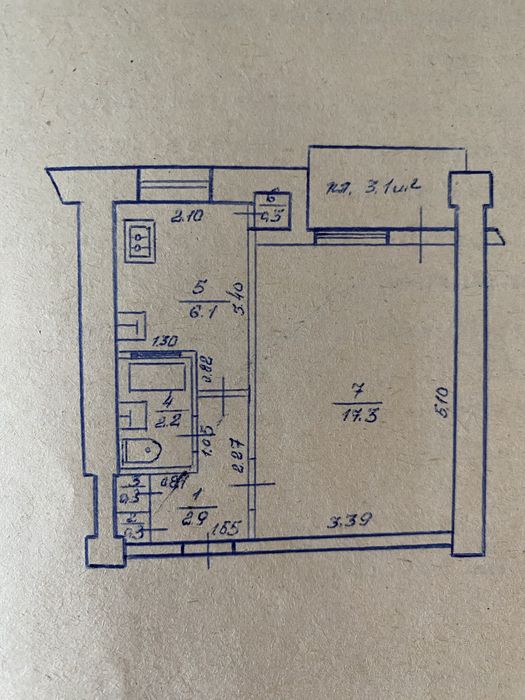ТЕРМІНОВИЙ ПРОДАЖ! Однокімнатної квартири вул. Сухомлинського р-н БАМ