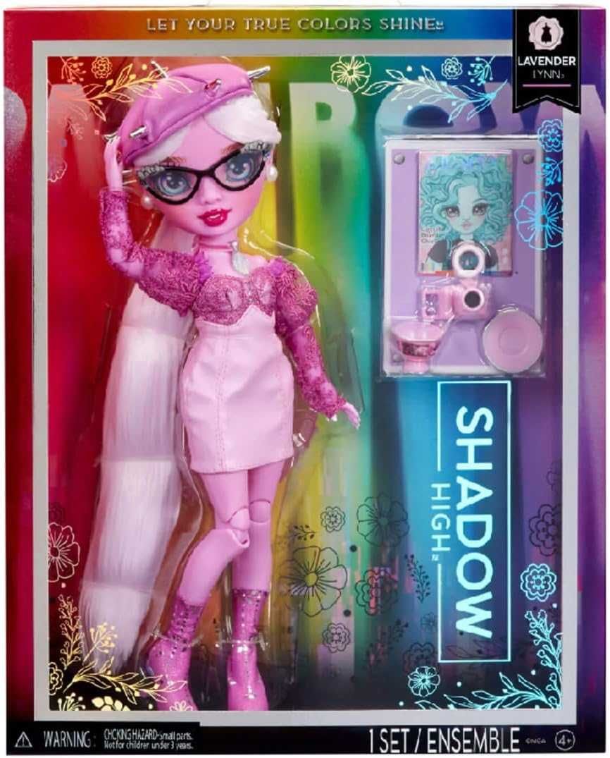 ОРИГИНАЛ! Рейнбоу Хай Шедоу Лаванда Линн Rainbow High Shadow Lavender