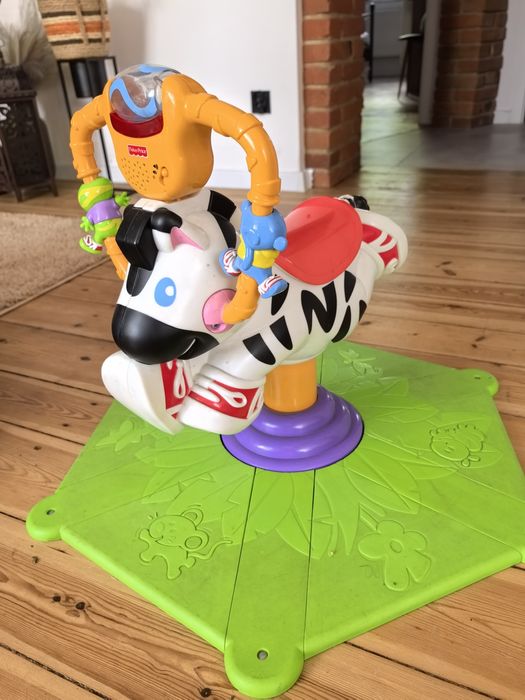Zebra Fisher Price skoczek