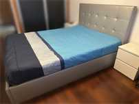 Cama + estrado + colchão