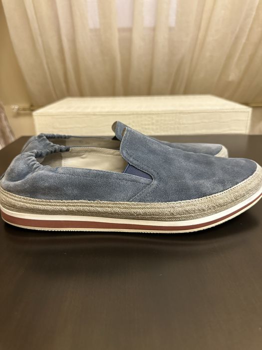 Мужские слипоны Prada. Оригинал