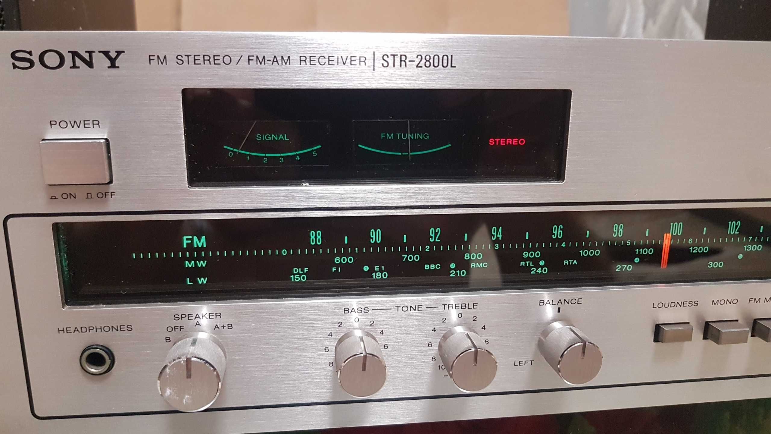 Усилитель/ресивер SONY STR-2800L stereo vintage made in Japan/Korea