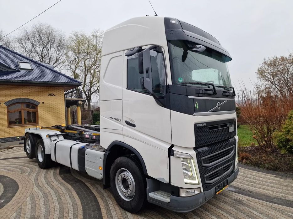 Volvo FH 420 6x2  Volvo Fh 420 Euro6 z hakiem Meiller