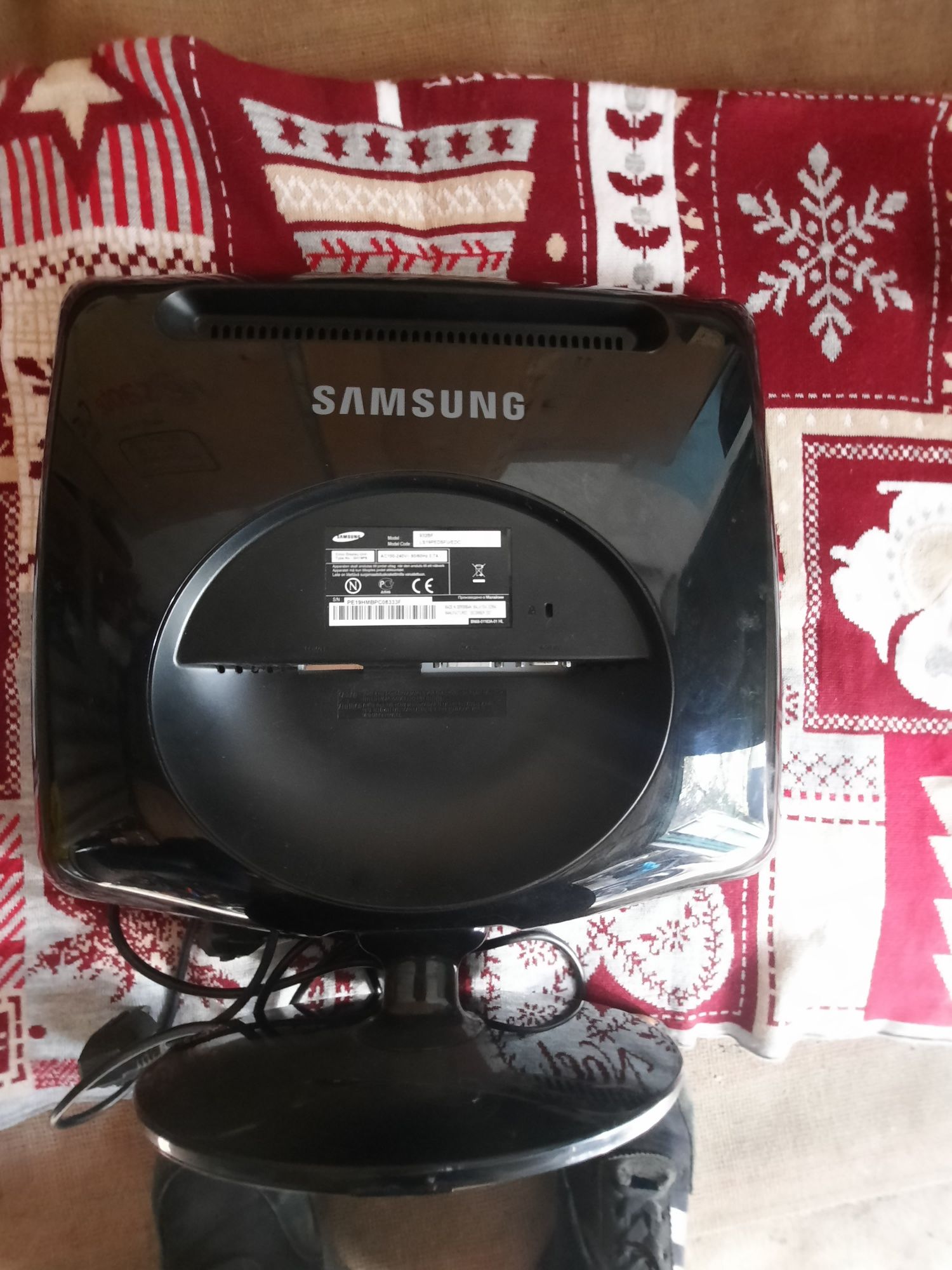Монитор Samsung 932BF 19" 1280*1024  VGA DVI чорний