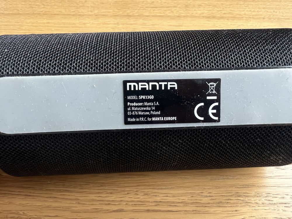 Głośnik mobilny MANTA SPK130GO