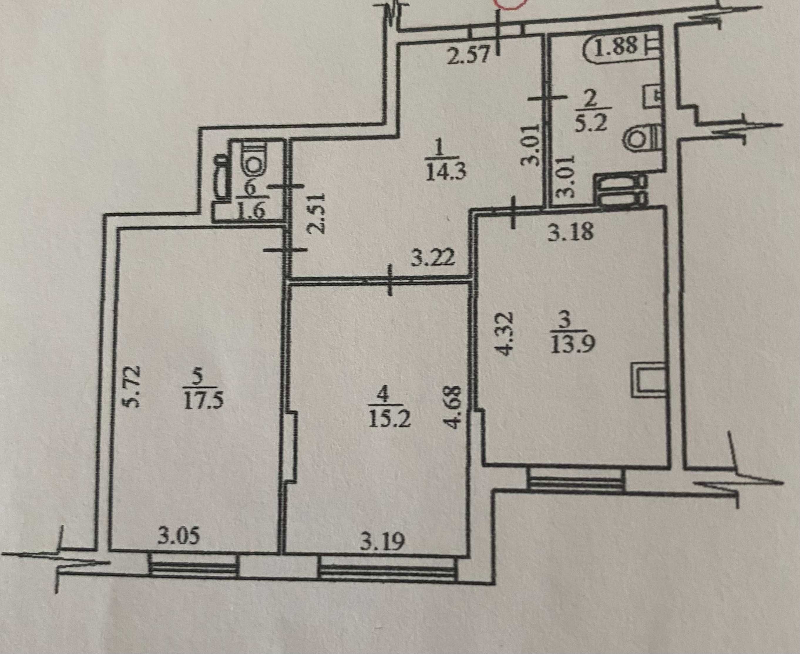 Продажа 2-комн. ЖК Ривьера. Метро Славутич в 3-х минутах. Позняки