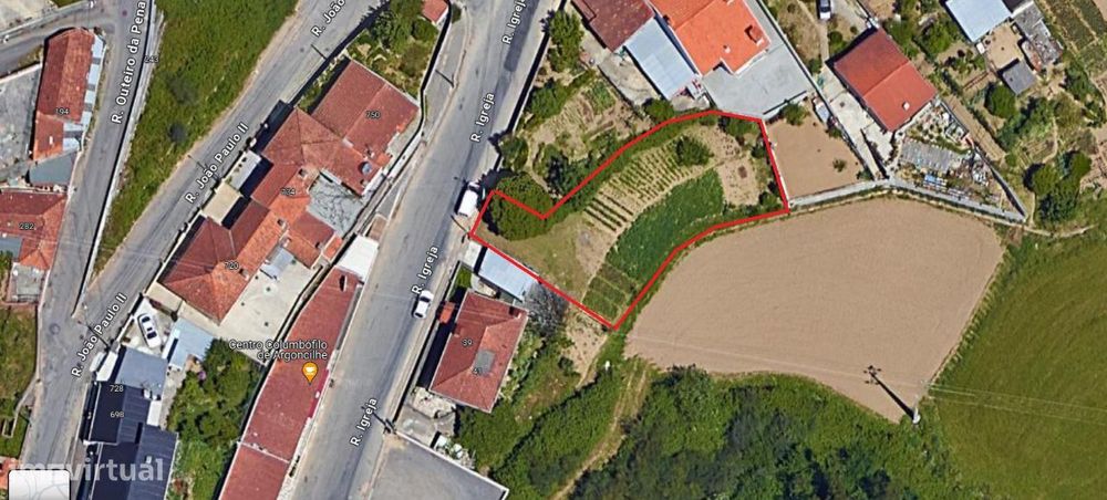 Terreno rústico em Argoncilhe