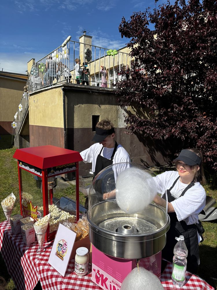 Popcorn / wata cukrowa - WYNAJEM sprzętu i stoiska z obsługą!