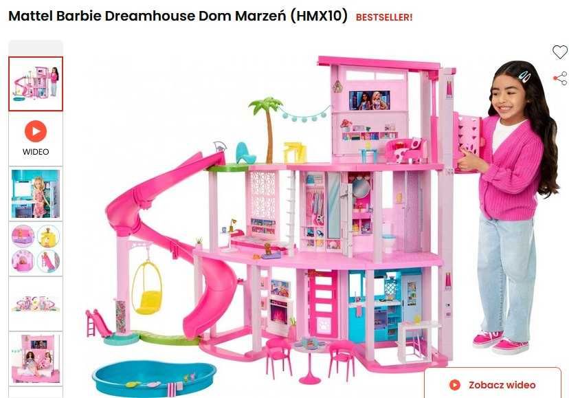Duży domek Barbie DREAMHOUSE + GRATISY !