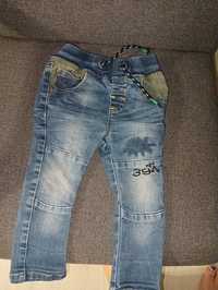 Spodnie jeansowe rozmiar 80