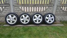 opony letnie i alufelgi 4 szt. 195/50 r.16, oryginał mazda, r. 5x114,3