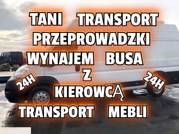 Tani Transport Przeprowadzki, Wynajem Busa z Kierowcą