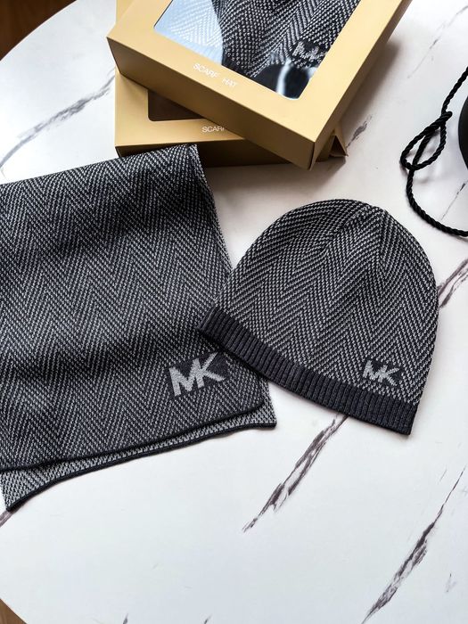 Michael kors шапка шарф подарунковий набір оригінал