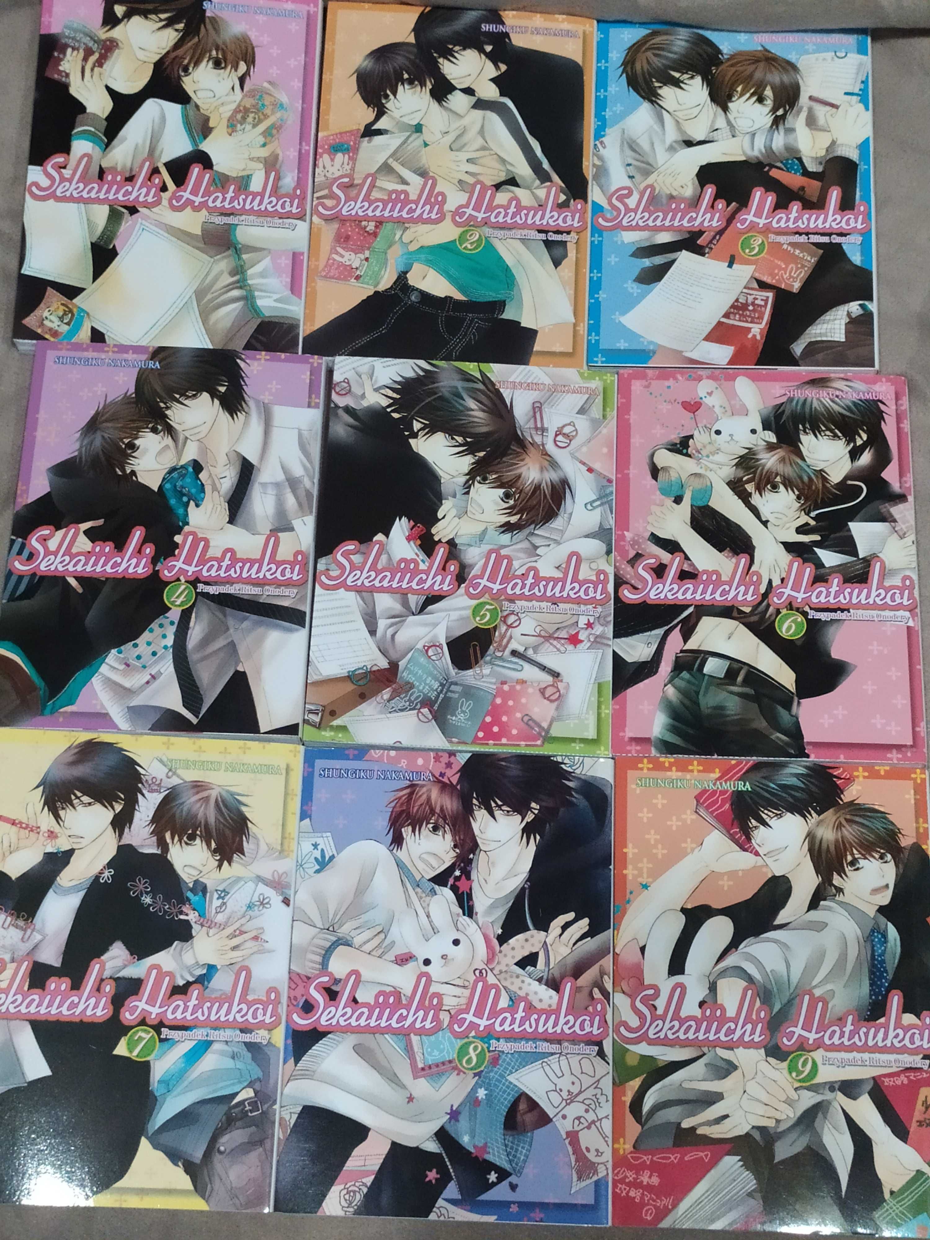 Manga Sekaiichi Hatsukoi BL 1-15