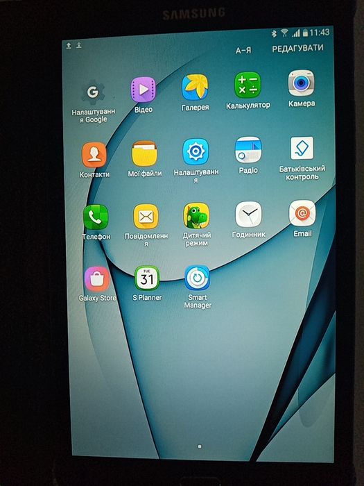 Планшет SAMSUNG Galaxy Tab A (SM-T285) 7"LTE Black Память 8ГБ кар 30