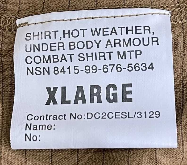 Under Body Armour Combat Shirt – MTP / Kontraktowy rozm. XL / Nowy
